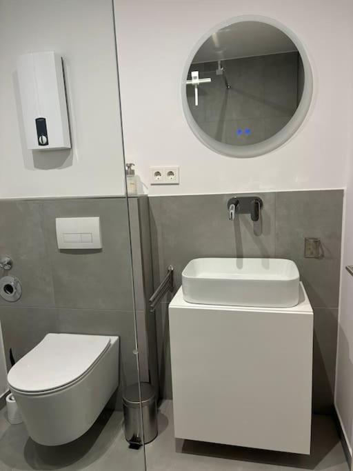 Geeste-Apartment เบรเมอร์ฮาเฟิน ภายนอก รูปภาพ